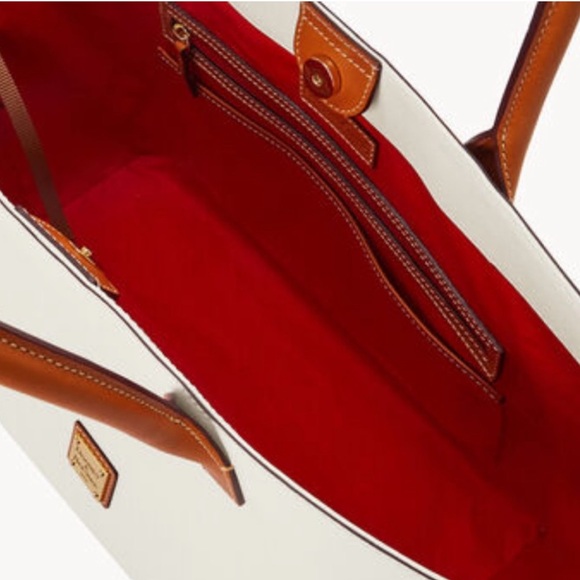 Dooney & Bourke Medium Russel tote, Saffiano leather, color  Bubblegum pink💕 - Picture 3 of 14